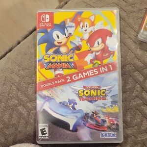Sonic Mania + Team Sonic Racing - Nintendo Switch